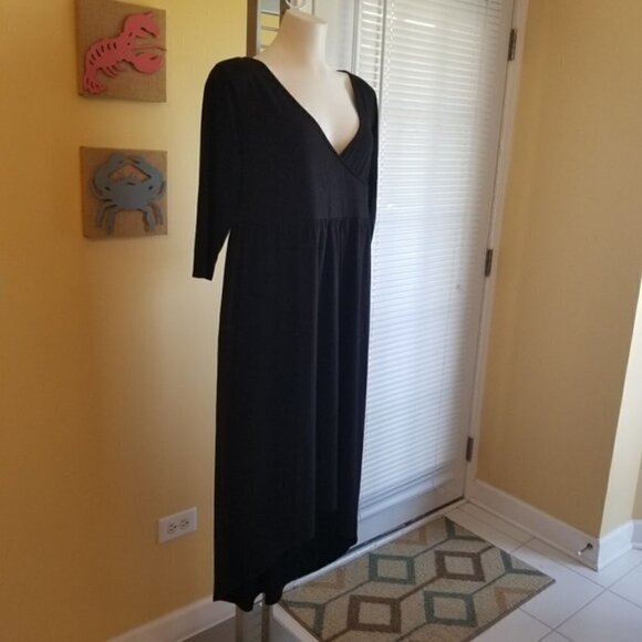 Torrid V-neck Asymmetrical maxi dress (0) - Picture 2 of 6
